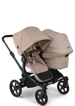 Geschwisterwagen-Set 'Donkey 6 Duo' Desert Taupe Mélange