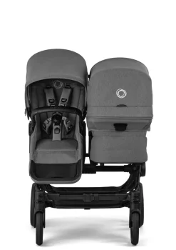 Geschwisterwagen-Set 'Donkey 6 Duo' Moon Grey