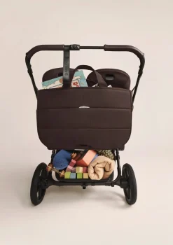 Geschwisterwagen-Set 'Donkey 6 Duo' Cocoa Brown