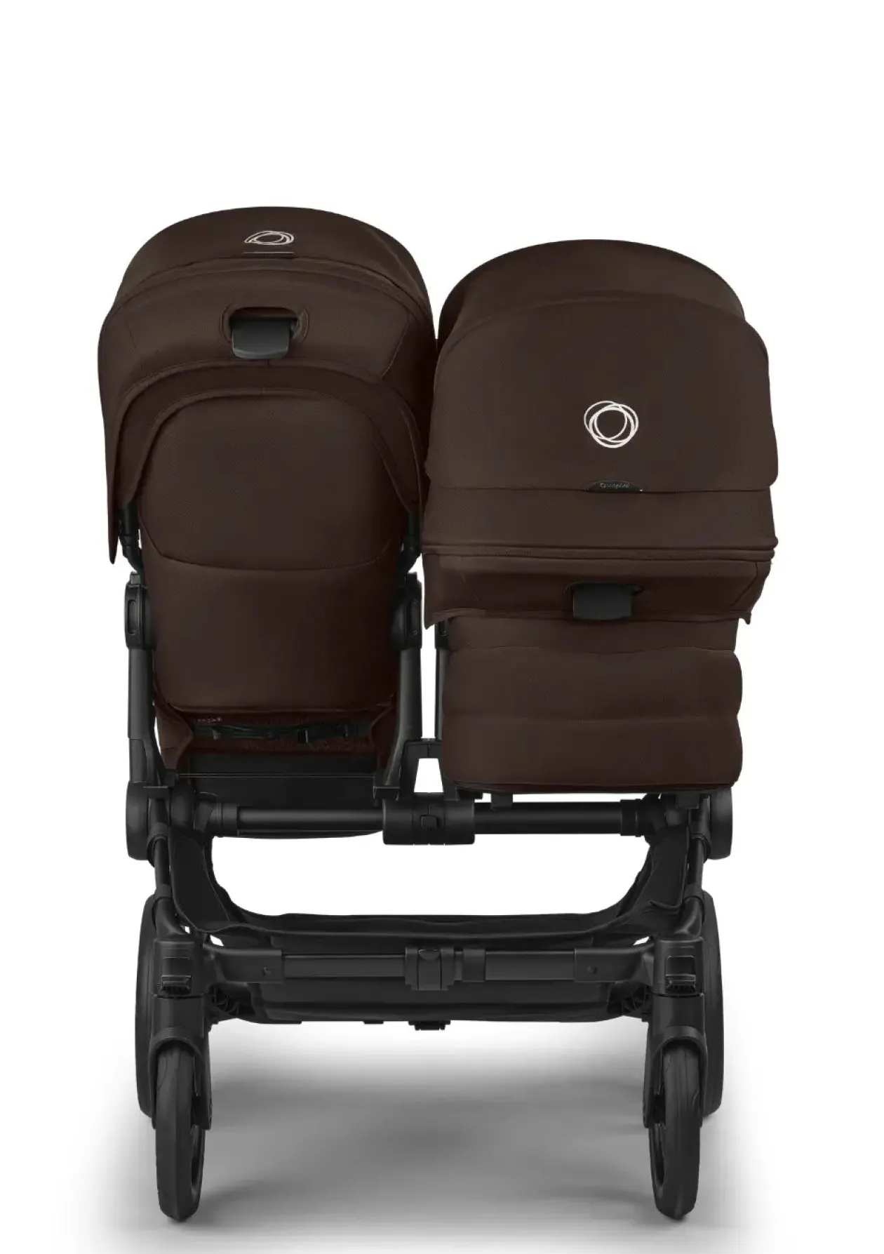 Geschwisterwagen-Set 'Donkey 6 Duo' Cocoa Brown