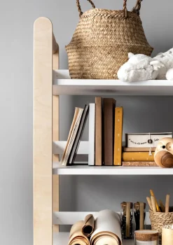 H Bücherregal White