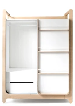 H Kleiderschrank White
