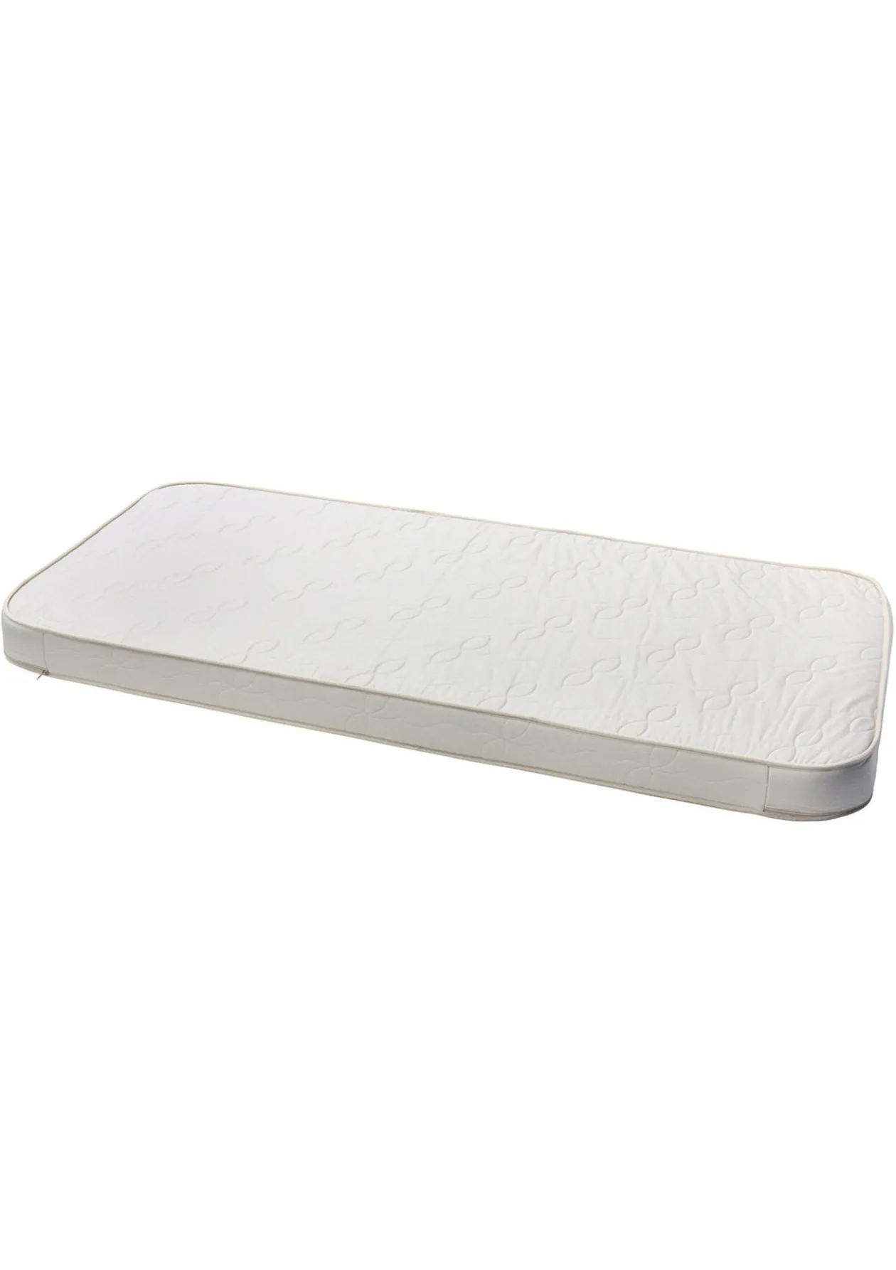 halbhohes Hochbett 'Wood Mini+' weiß 162 x 68 cm