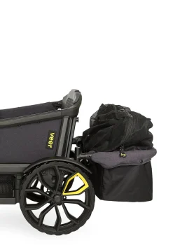 Hecktasche dunkelgrau / schwarz