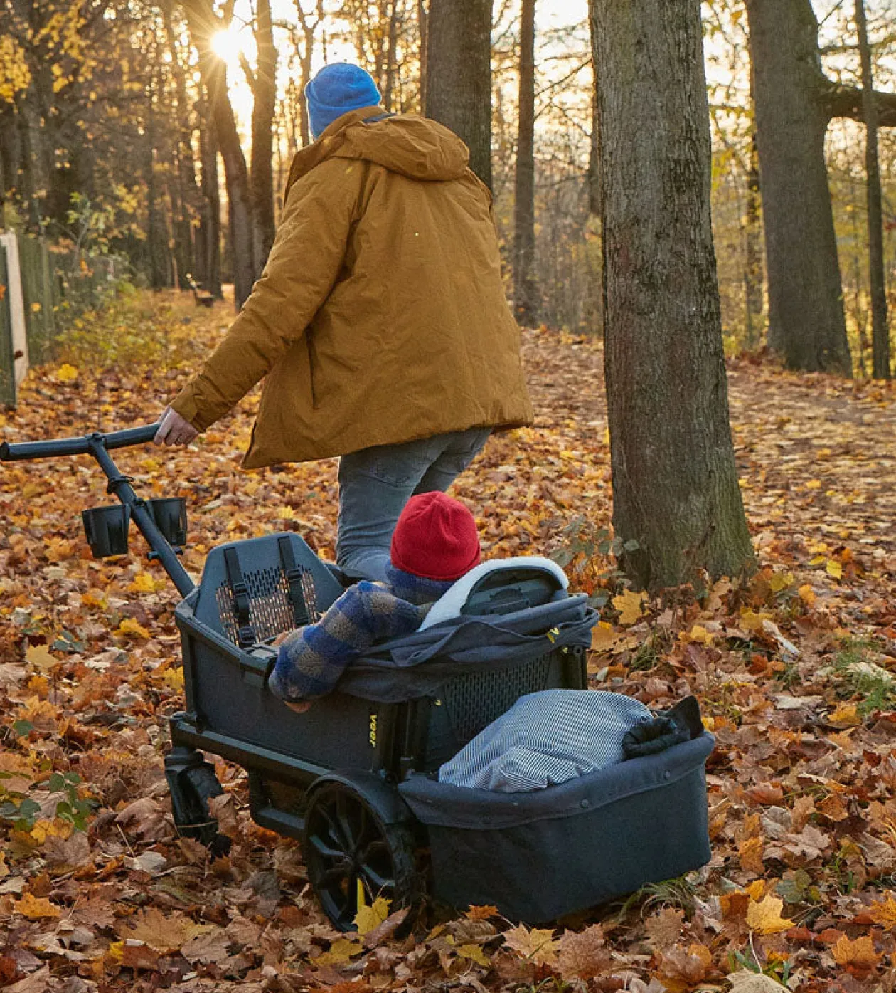 Hecktasche dunkelgrau / schwarz