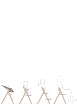 Hochstuhl 'Click & Fold' All White