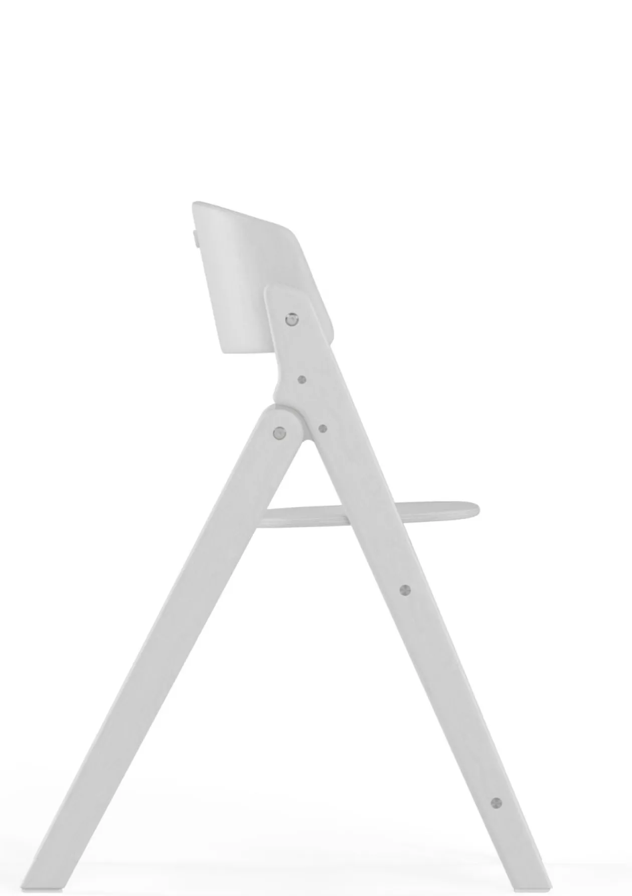 Hochstuhl 'Click & Fold' All White