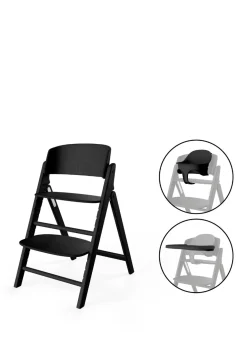 Hochstuhl 'Click & Fold' 3-in-1 Set Stunning Black