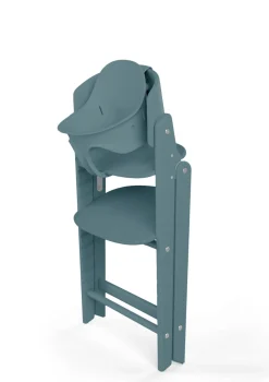 Hochstuhl 'Click & Fold' 4-in-1 Set Stone Blue