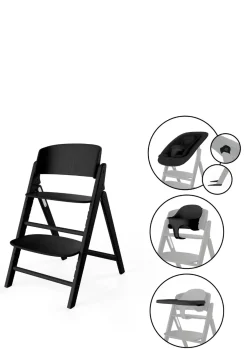 Hochstuhl 'Click & Fold' 4-in-1 Set Stunning Black