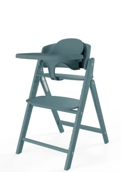 Hochstuhl 'Click & Fold' 3-in-1 Set Stone Blue