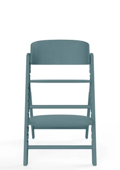 Hochstuhl 'Click & Fold' Stone Blue