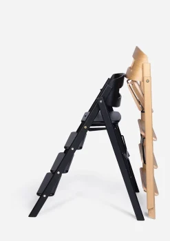 Hochstuhl 'Klapp' Eiche Schwarz