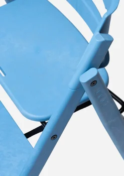 Hochstuhl 'Klapp' Recycelter Kunststoff Swedish Blue