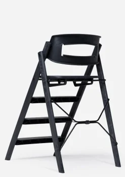 Hochstuhl 'Klapp' Recycelter Kunststoff Charcoal Black