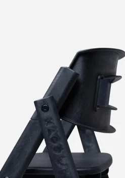 Hochstuhl 'Klapp' Recycelter Kunststoff Charcoal Black