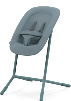 Hochstuhl 'Lemo' 4-in-1 Set Stone Blue / Mid Blue