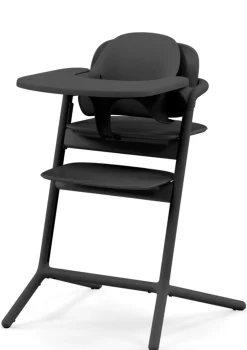 Hochstuhl 'Lemo' 3-in-1 Set Stunning Black / Black