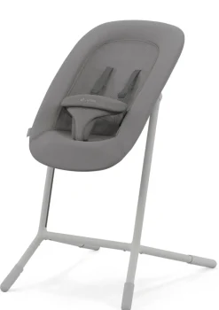 Hochstuhl 'Lemo' 4-in-1 Set Suede Grey / Mid Grey