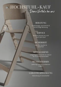 Hochstuhl 'Lemo' Pearl Pink