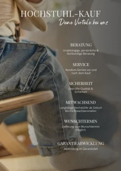 Hochstuhl 'Louie' Cappuccino