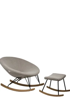 Hocker 'De Luxe' Sand Grey