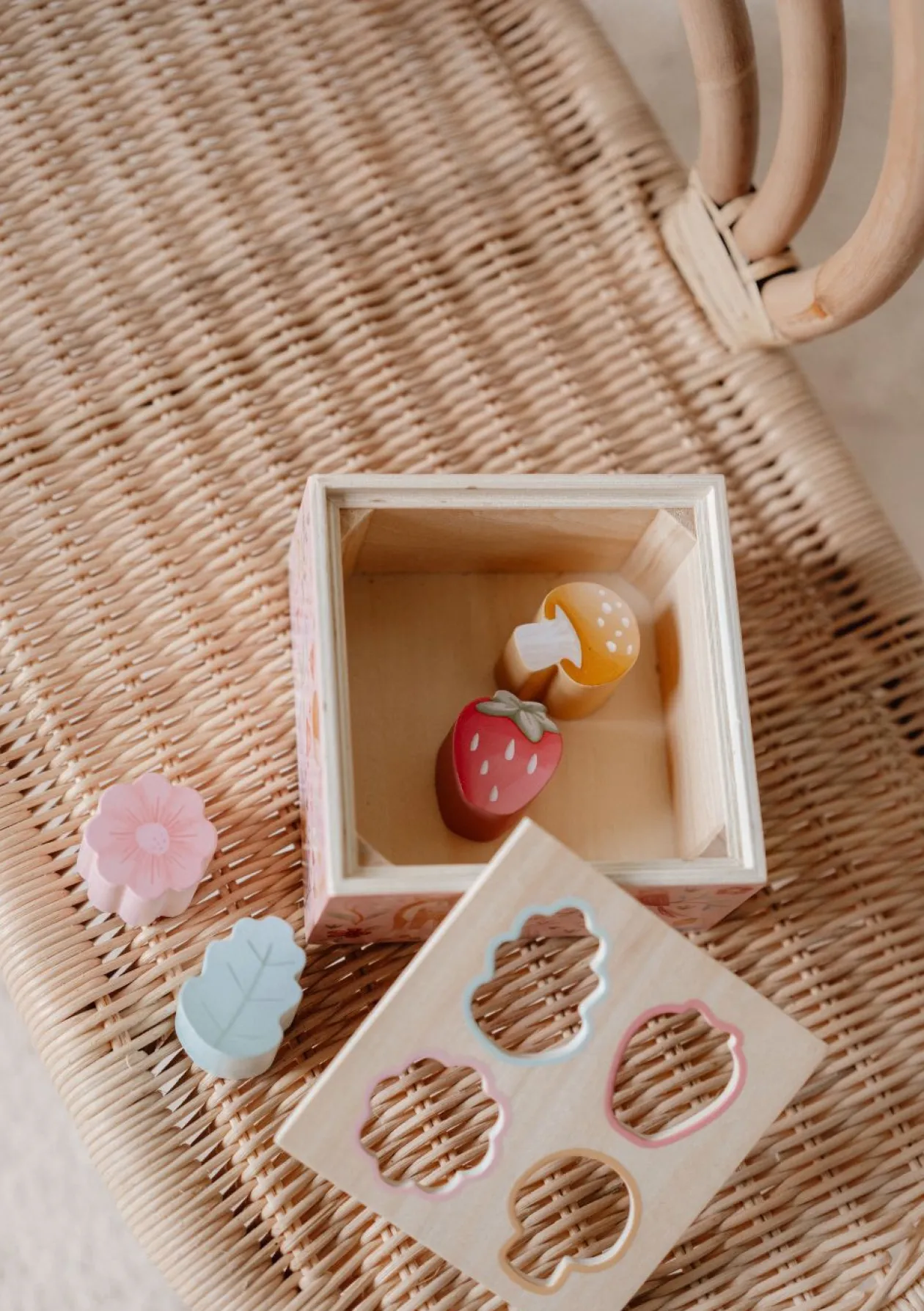 Holz Formen-Steckspiel 'Fairy Garden'