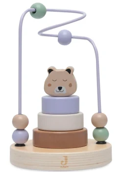 Holz Motorikschleife 'Jungle Jambo' Cheetah