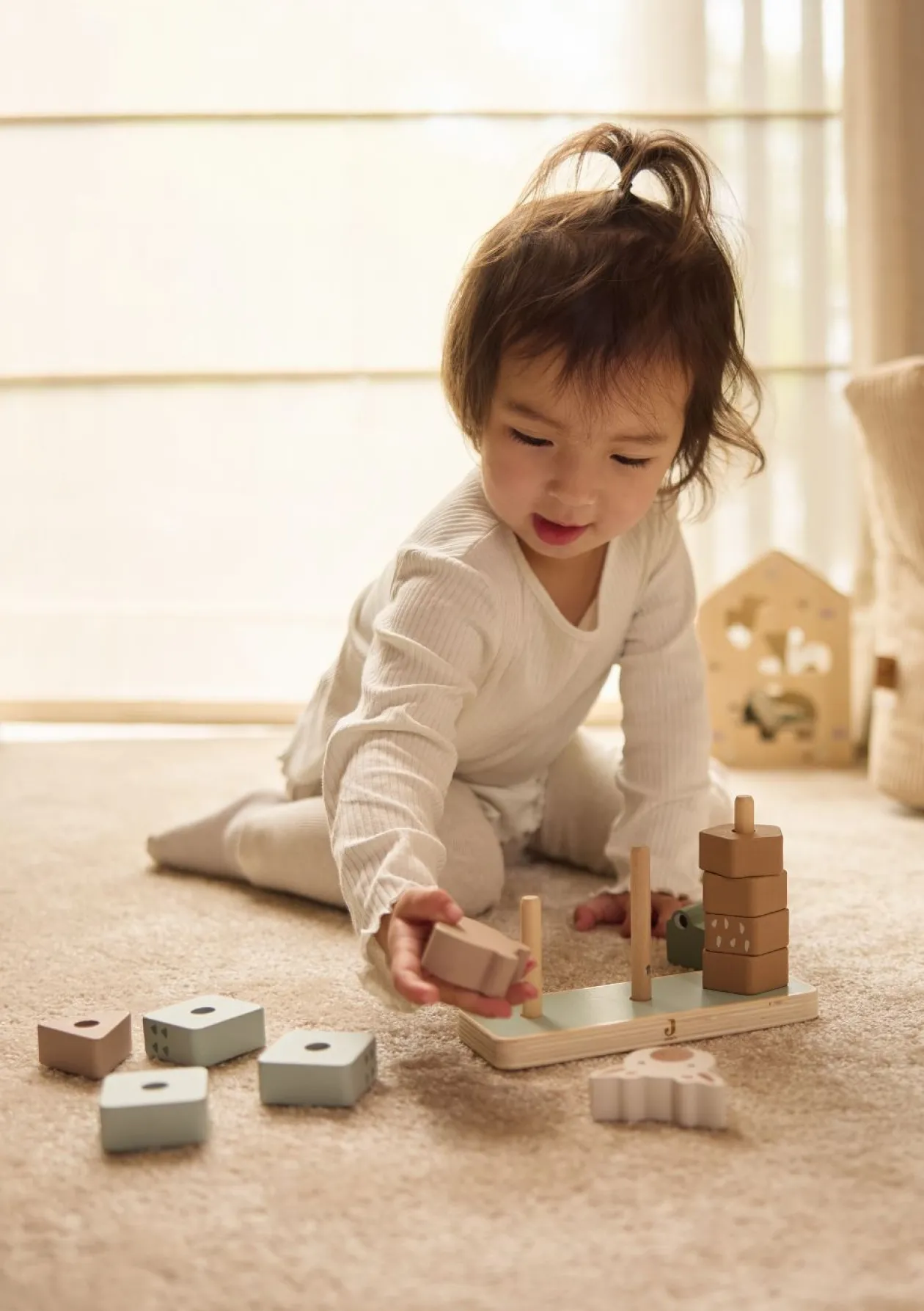 Holz Stapelturm 'Jungle Jambo'