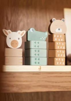 Holz Stapelturm 'Jungle Jambo'