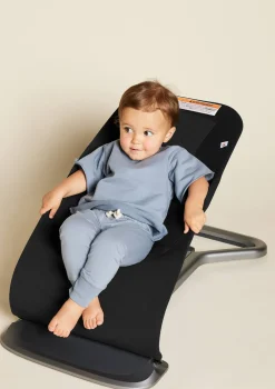 3-in-1 Babywippe 'Evolve' Knit Onyx Black