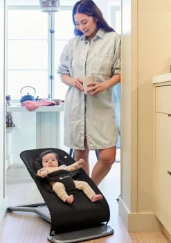 3-in-1 Babywippe 'Evolve' Knit Onyx Black