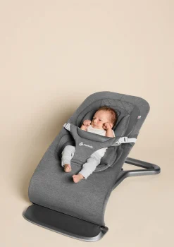 3-in-1 Babywippe 'Evolve' Knit charcoal grey