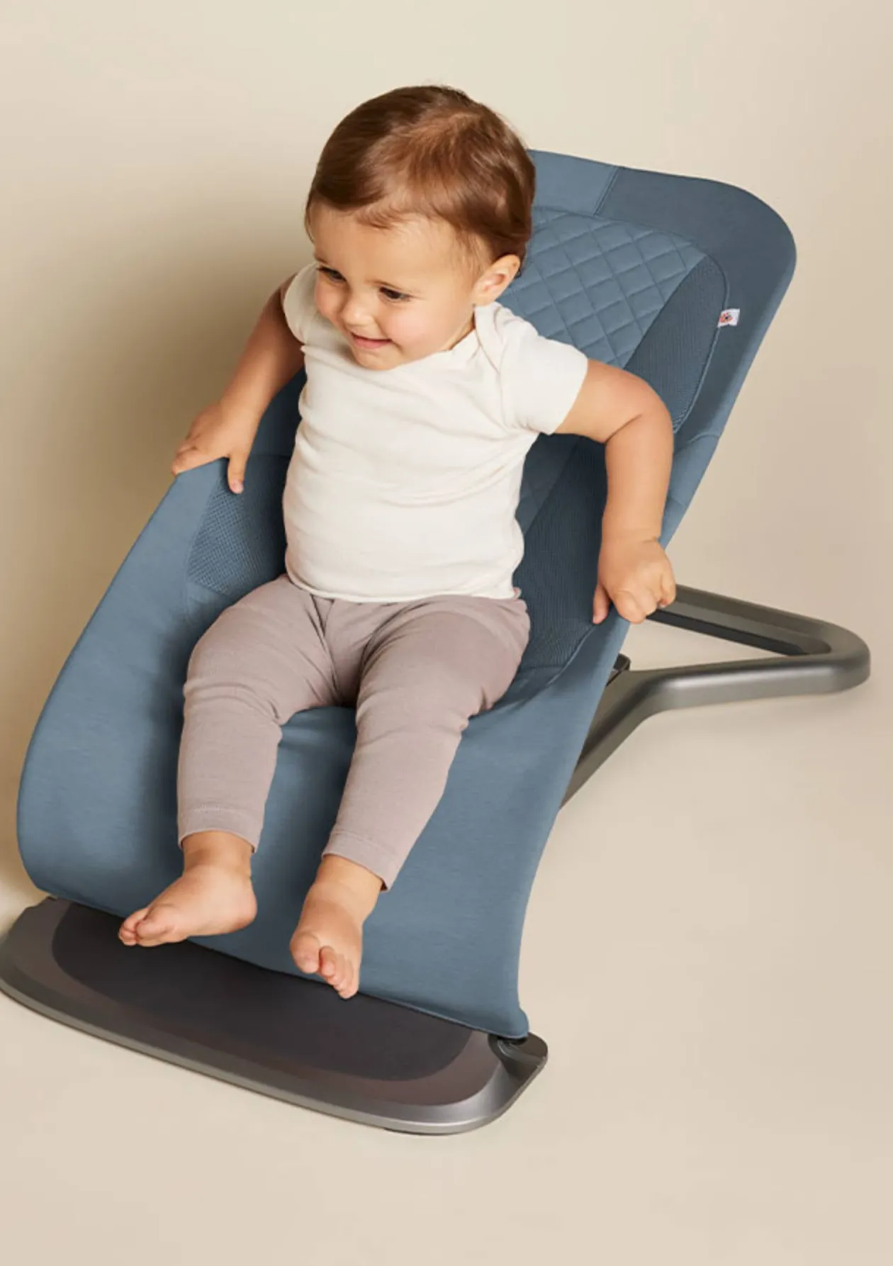 3-in-1 Babywippe 'Evolve' Knit Oxford Blue