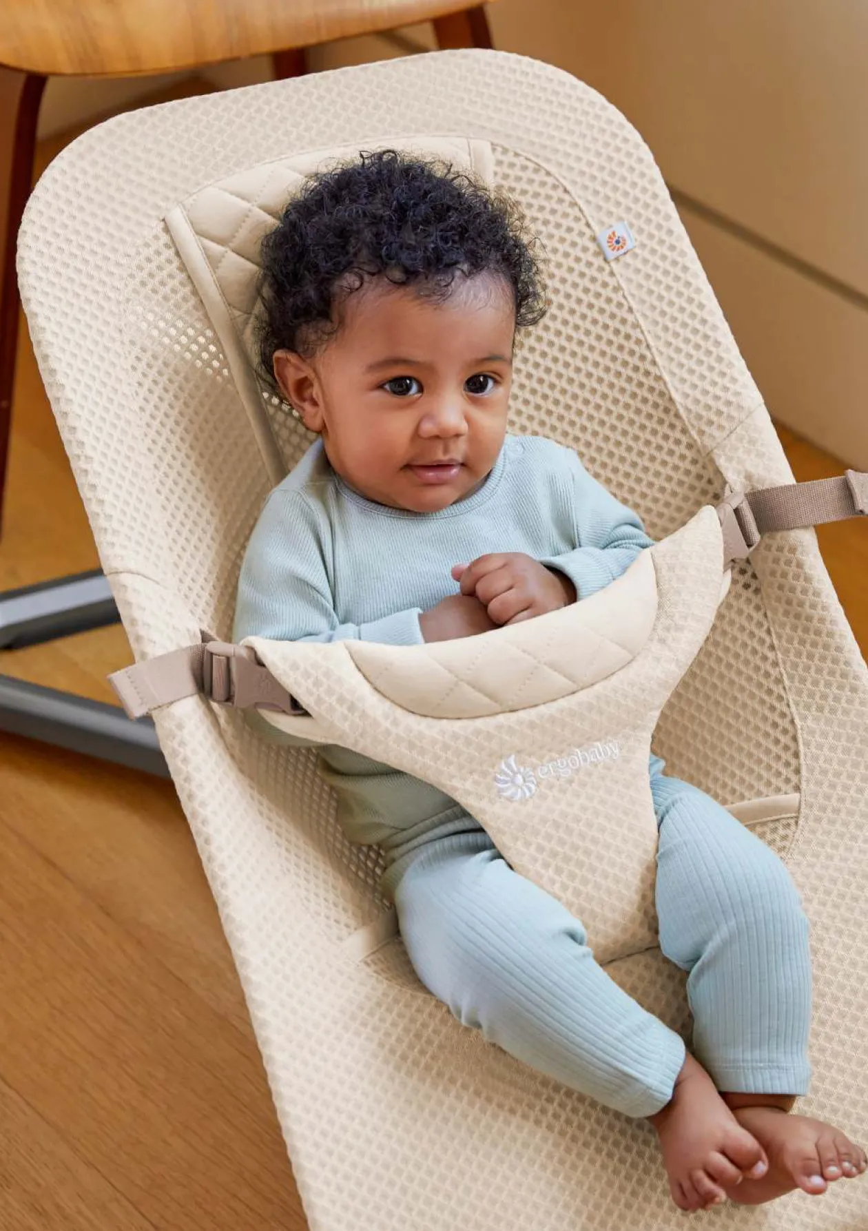 3-in-1 Babywippe 'Evolve' Mesh cream