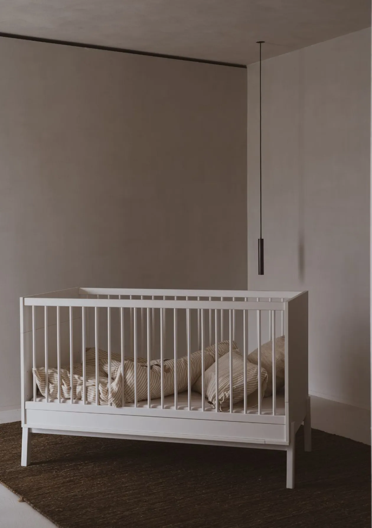 2-in-1 Bett 'Ashi' Cream 140 x 70 cm