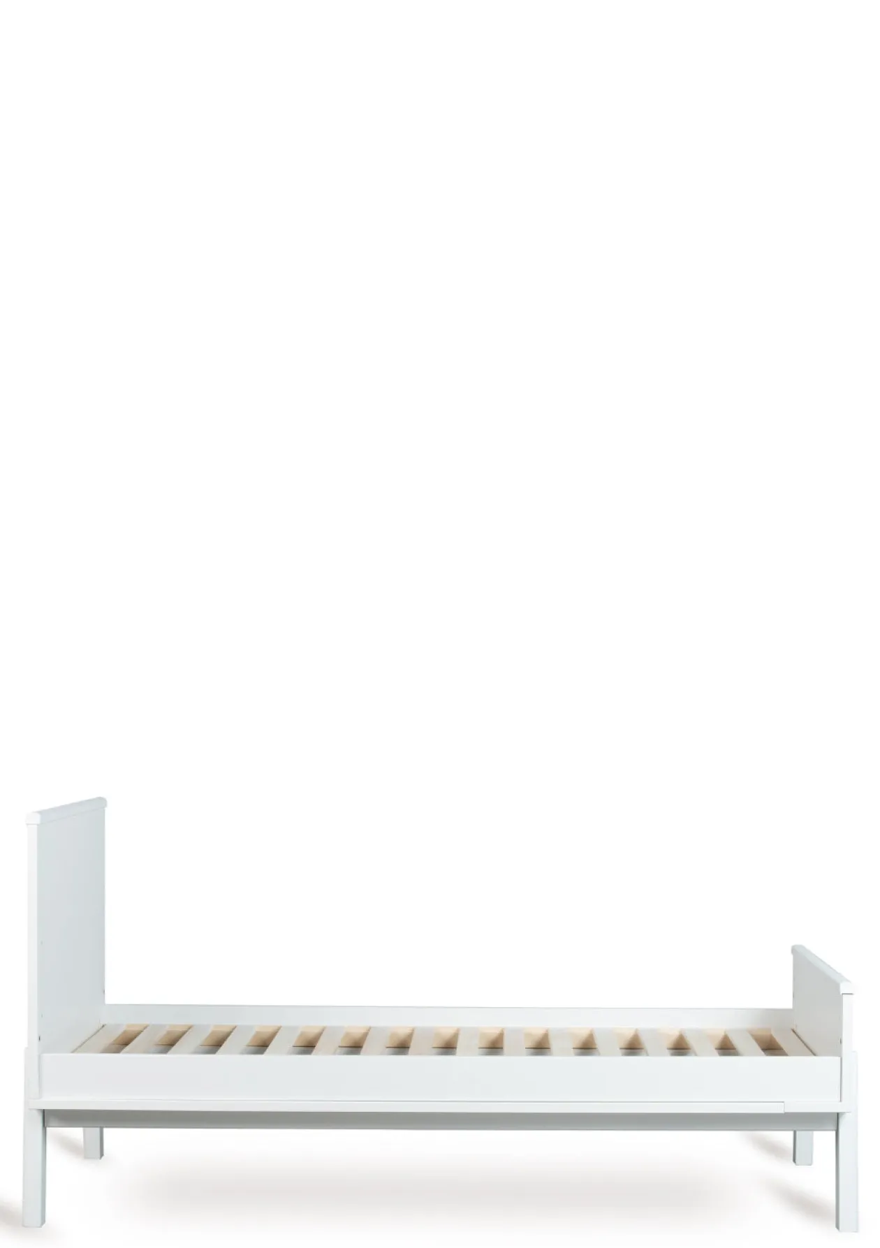 2-in-1 Bett 'Ashi' Cream 140 x 70 cm