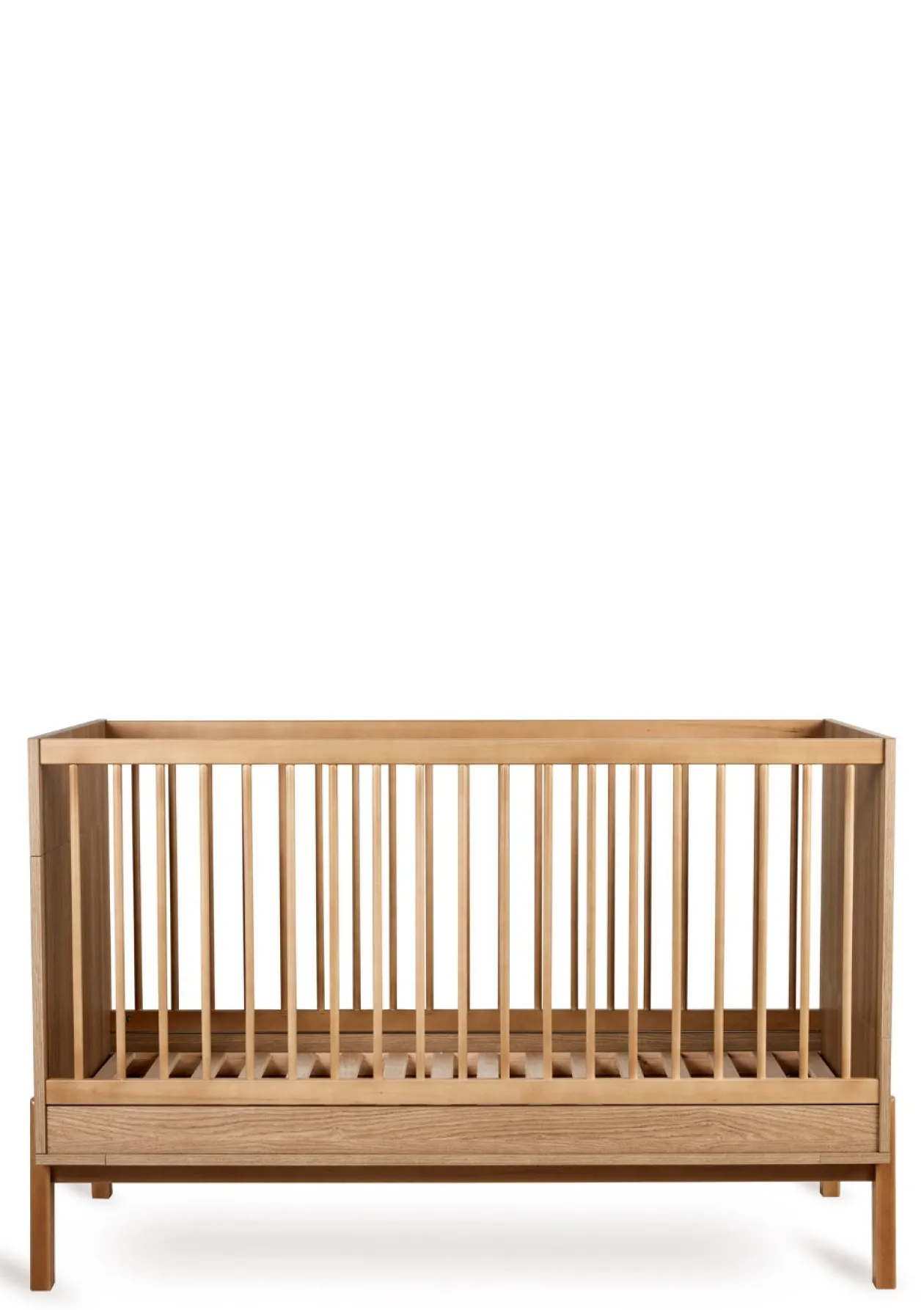 2-in-1 Bett 'Ashi' Honey Ash 140 x 70 cm