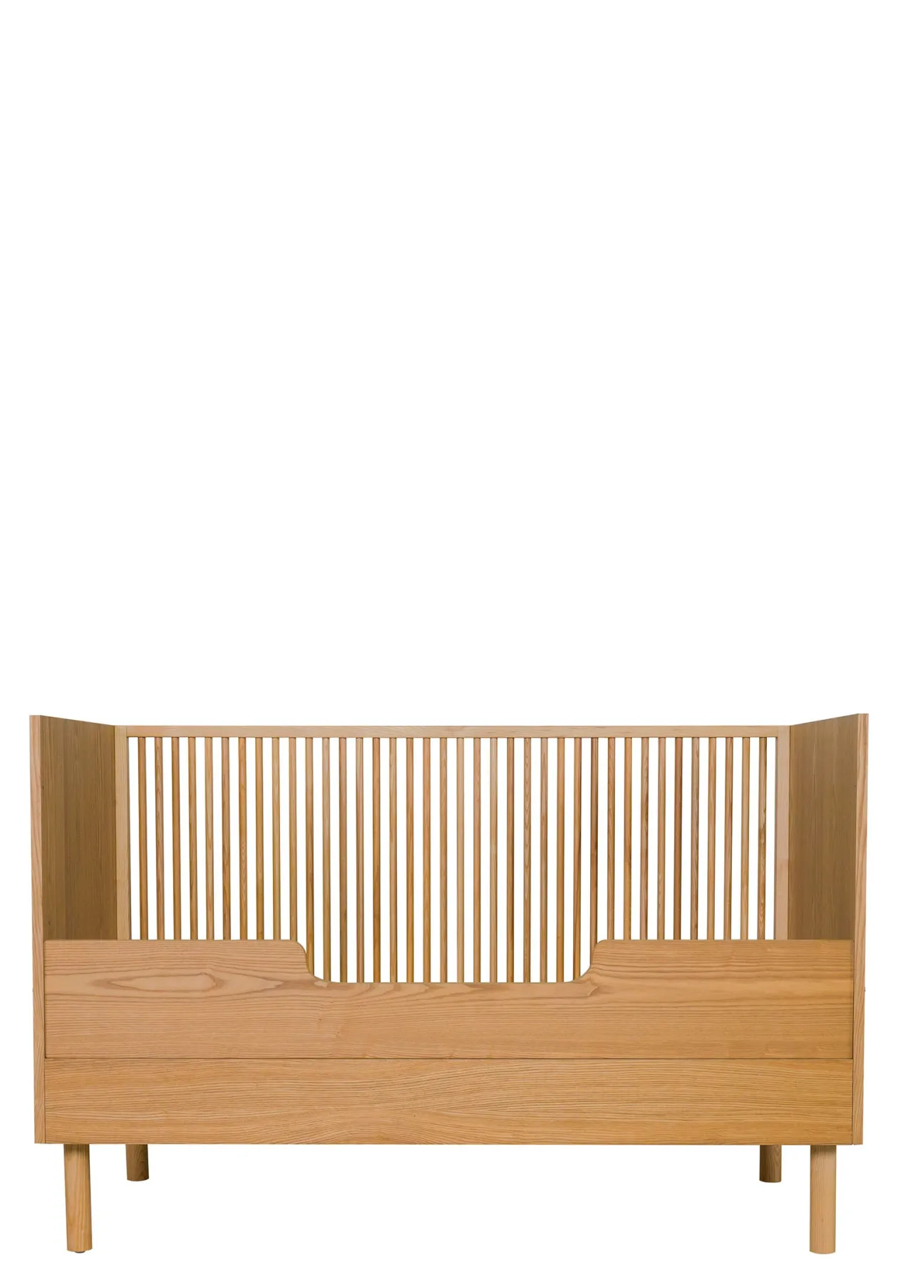 2-in-1 Bett 'Hai No Ki' Natural Ash 140 x 70 cm