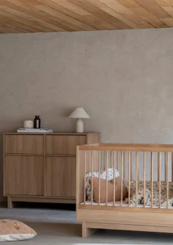 2-in-1 Bett 'Kyo' Honey Ash 140 x 70 cm