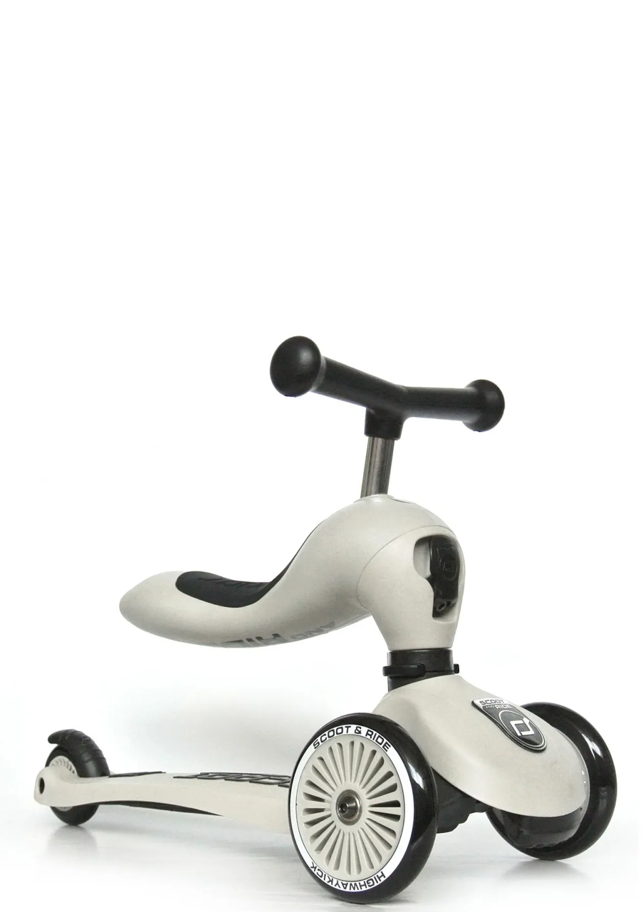 2in1 Kickboard 'Highway Kick 1' ash