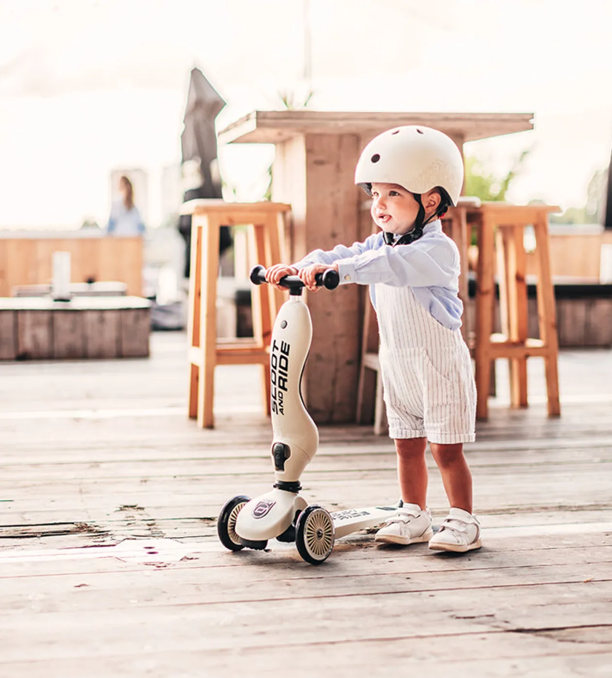 2in1 Kickboard 'Highway Kick 1' ash