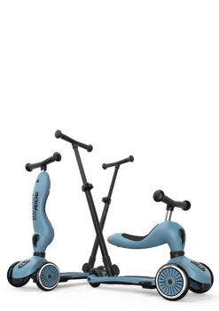 2in1 Kickboard 'Highwaykick 1 Push & Go' steel