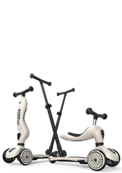 2in1 Kickboard 'Highwaykick 1 Push & Go' ash