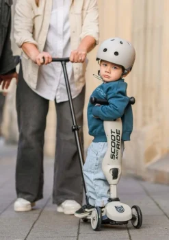 2in1 Kickboard 'Highwaykick 1 Push & Go' ash