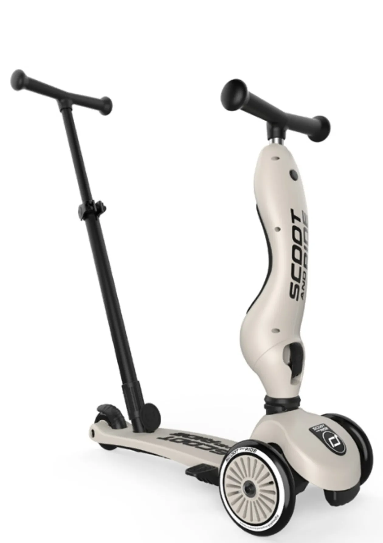 2in1 Kickboard 'Highwaykick 1 Push & Go' ash