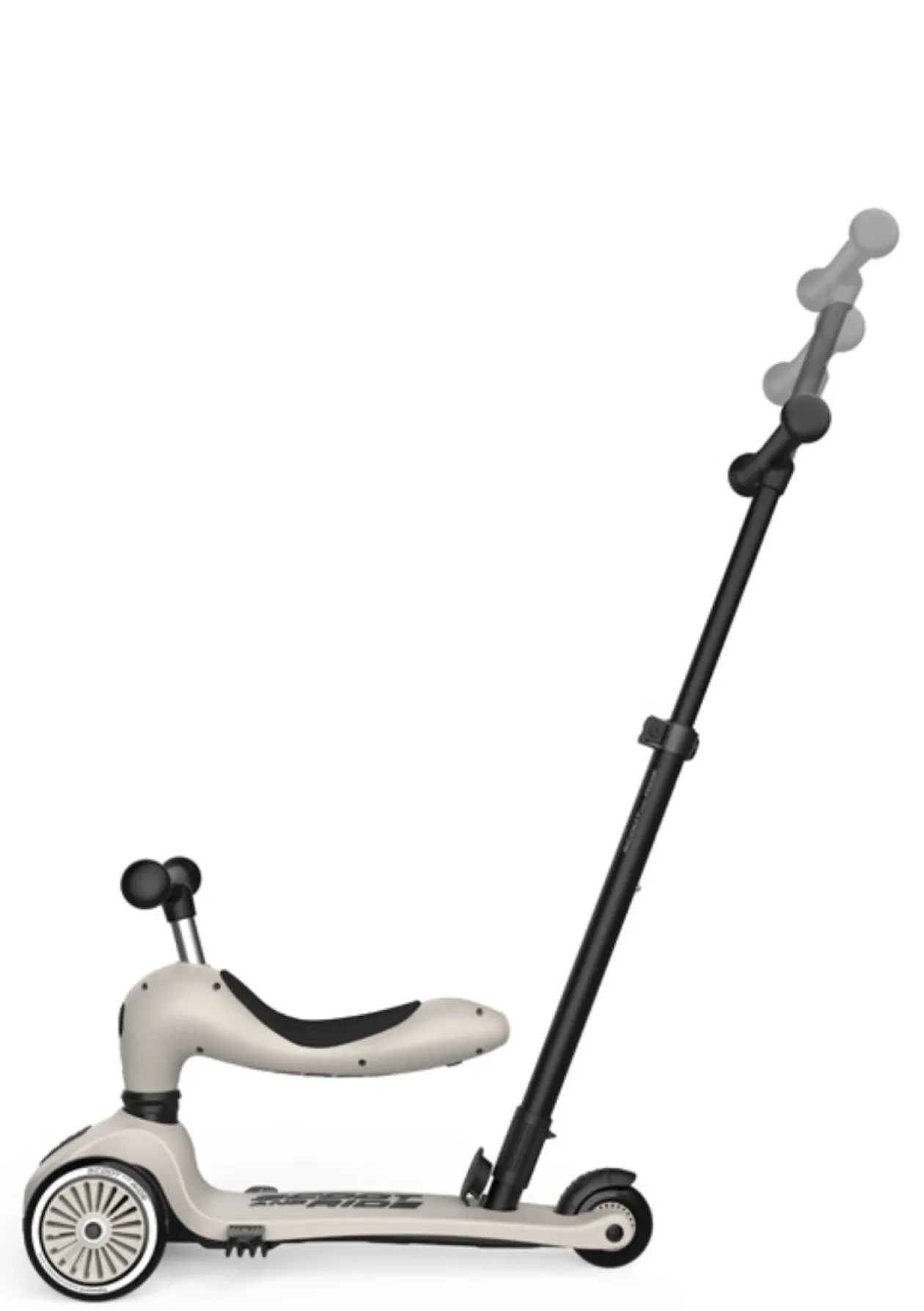 2in1 Kickboard 'Highwaykick 1 Push & Go' ash