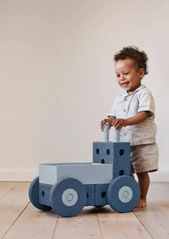 3-in-1 Lauflernwagen Deep Blue / Sky Blue