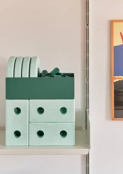 3-in-1 Lauflernwagen Ocean Mint / Forest Green