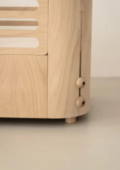 4-in-1 mitwachsendes Babybett 112-148 x 60 cm